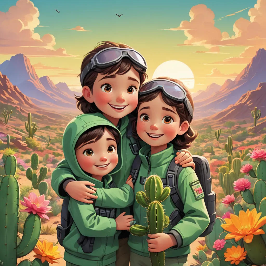 The Cactus's Hug