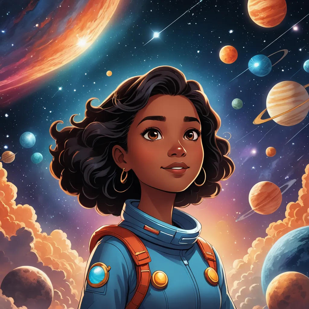Estrelinha's Epic Journey Through Space