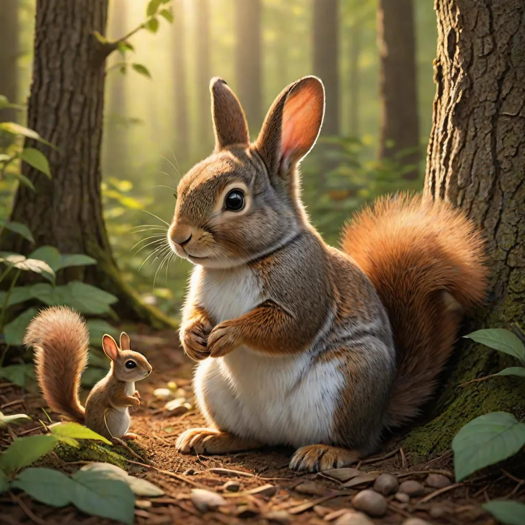 A New Friend in the Forest