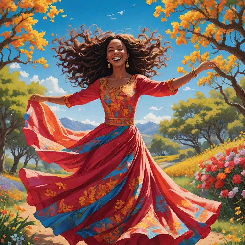 The Girl Who Danced with the Wind