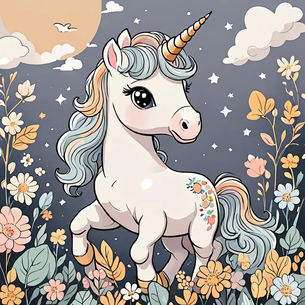 Pretty the Baby Unicorn's Big Adventure