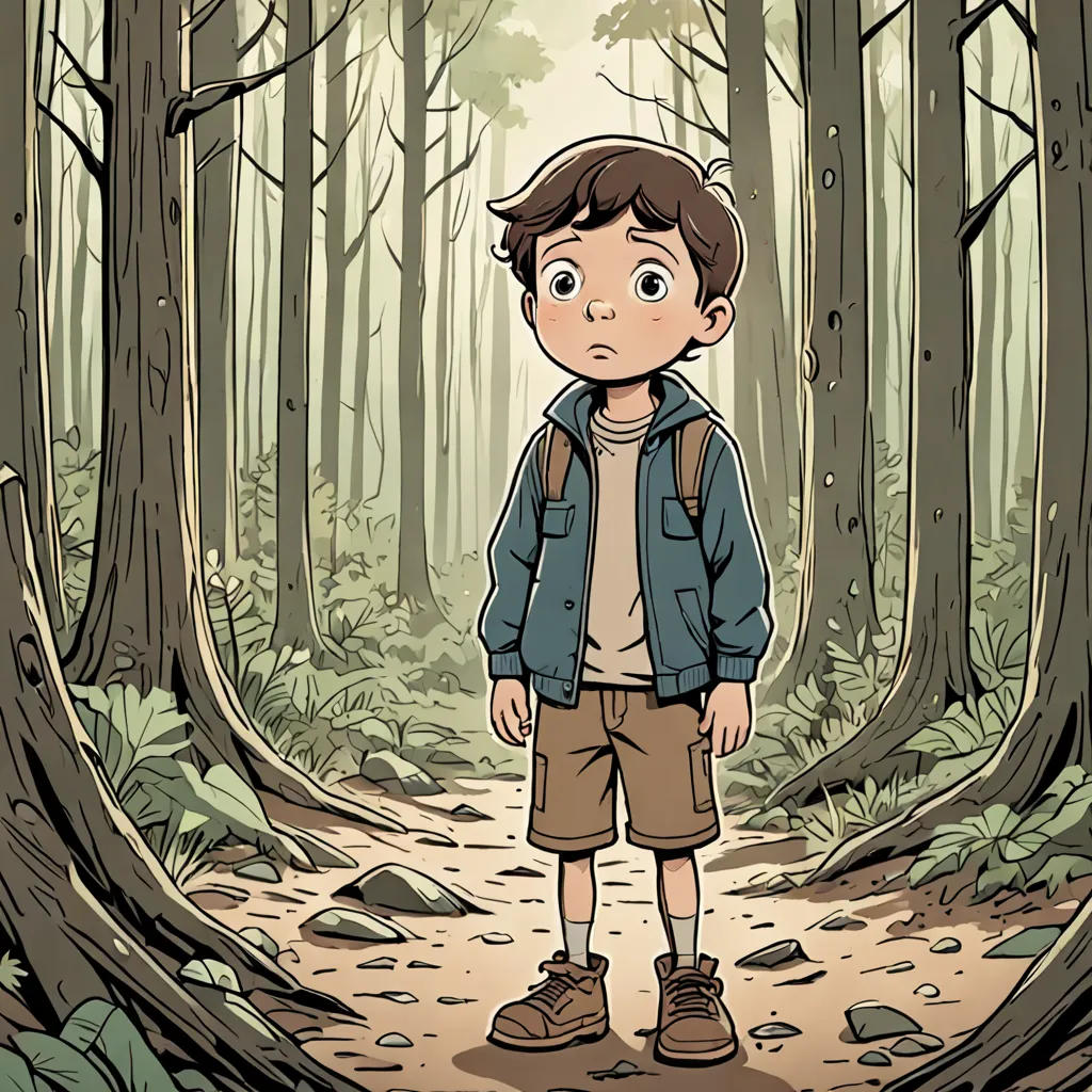 The Lost Boy in the Woods