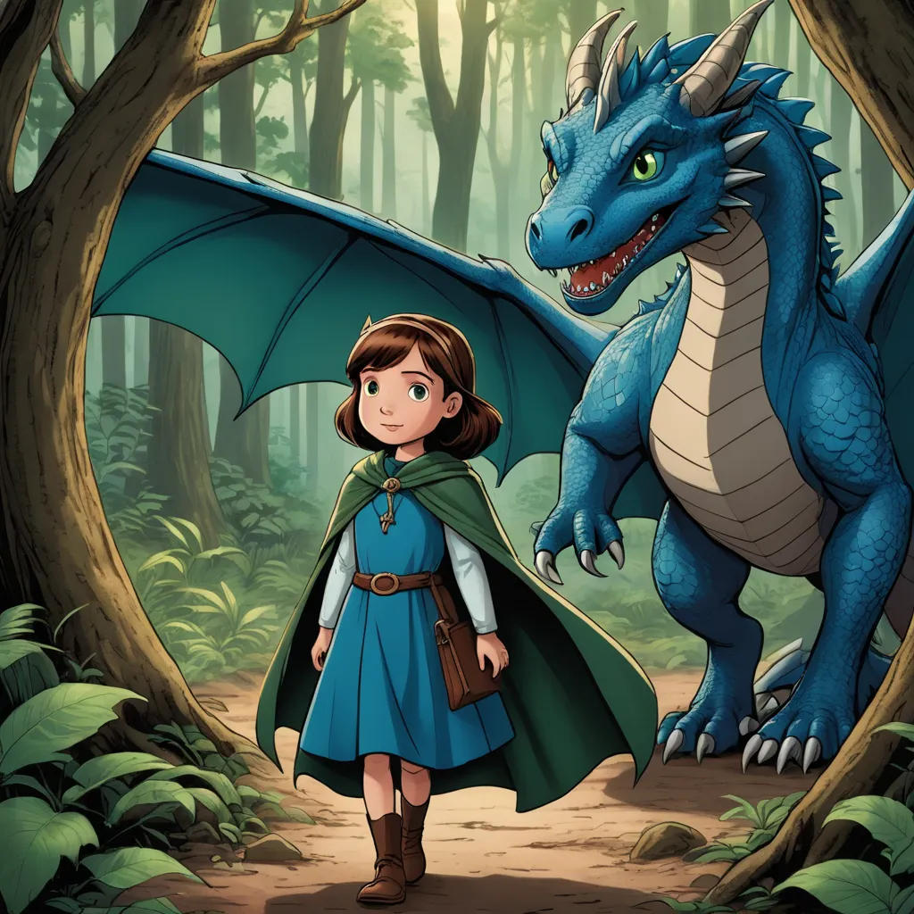 The Brave Princess and the Friendly Dragon