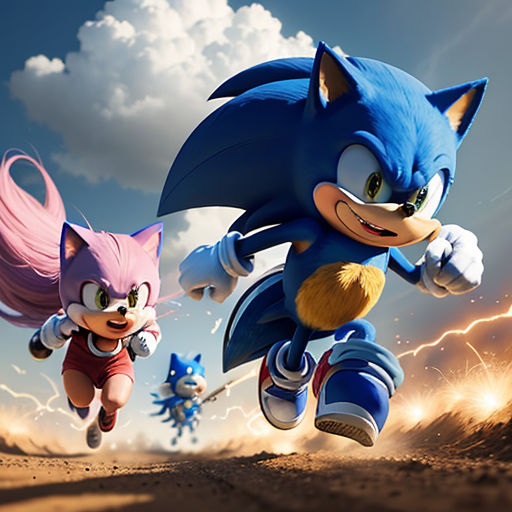 Sonic and Amy vs. Sonic.exe and Amy.exe