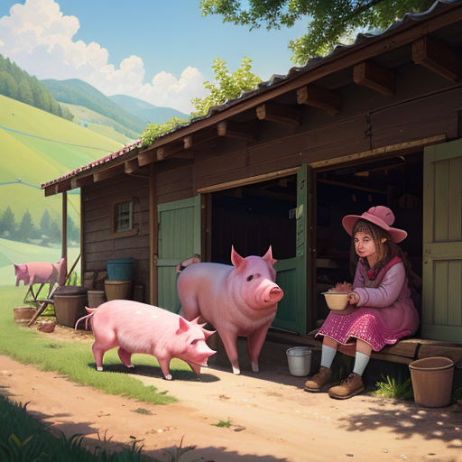 The Unappetizing Adventures of Penelope the Pig Girl