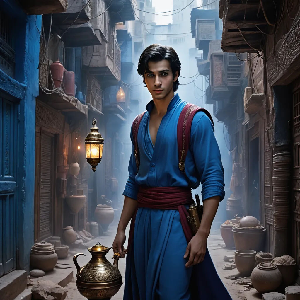 علاء الدين والمصباح السحري