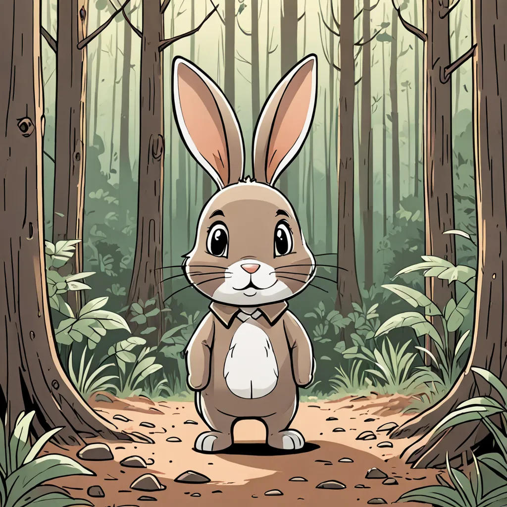 The Brave Little Bunny