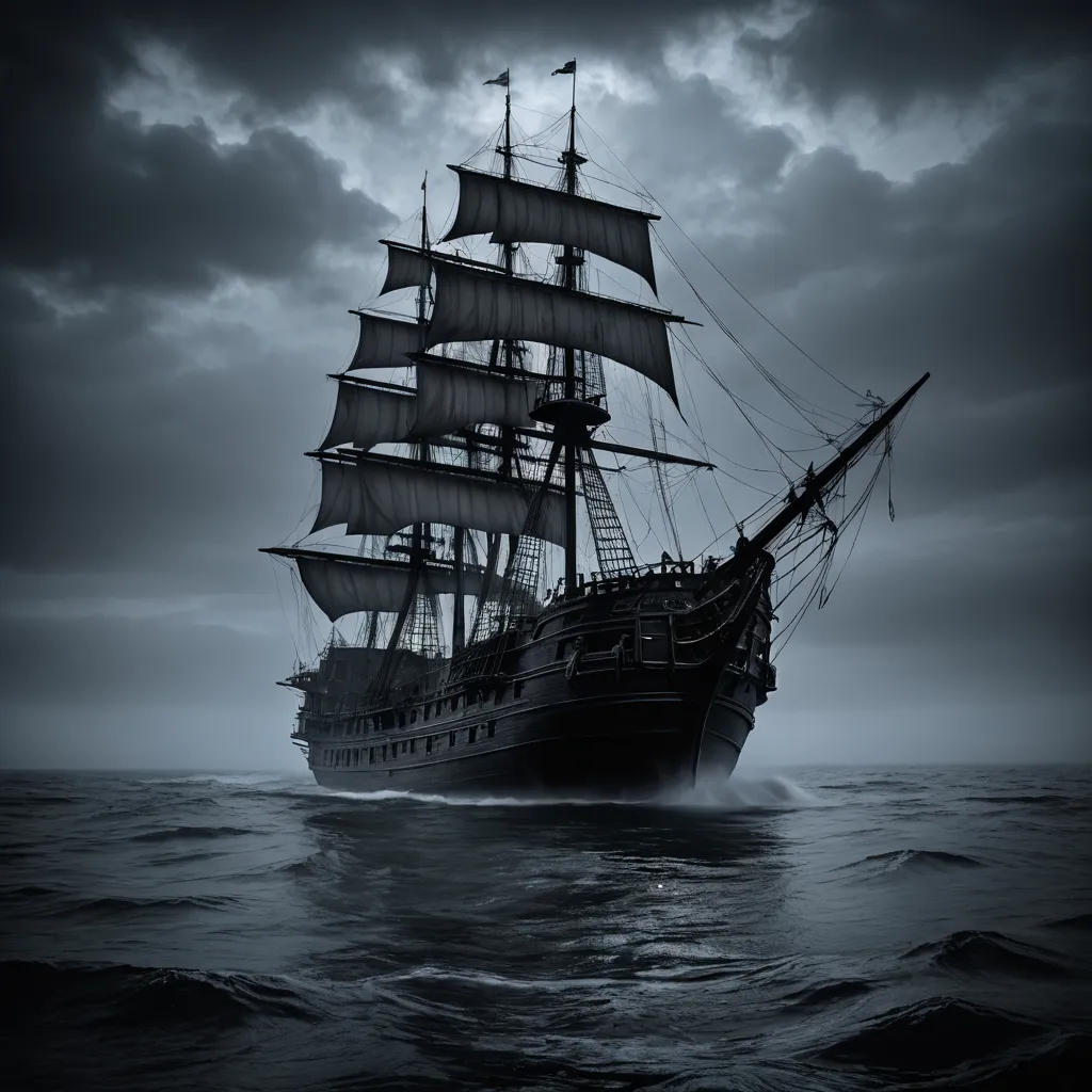 Ghost Ship in the Pacific