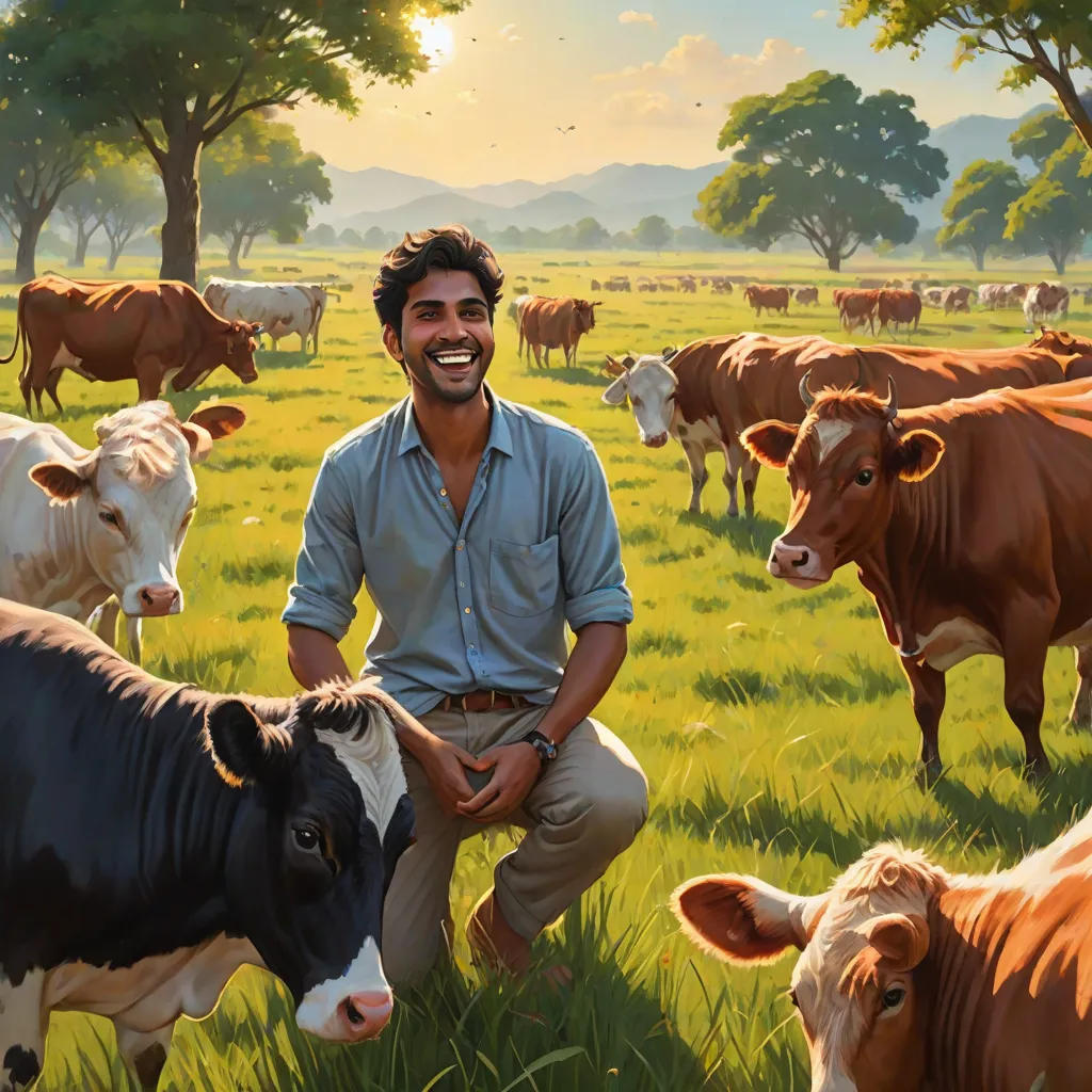 Moo-velous Discoveries: Arjun's Adventure With Ind...
