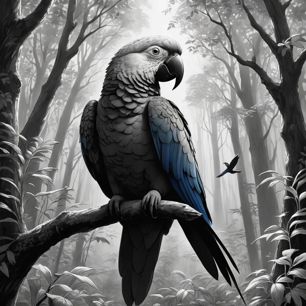The Enchanted Parrot's Quest