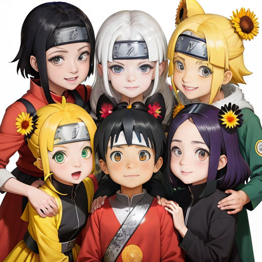 Para Naruto e Hinata com sua filha e filho, naruto dan hinata papel de  parede HD