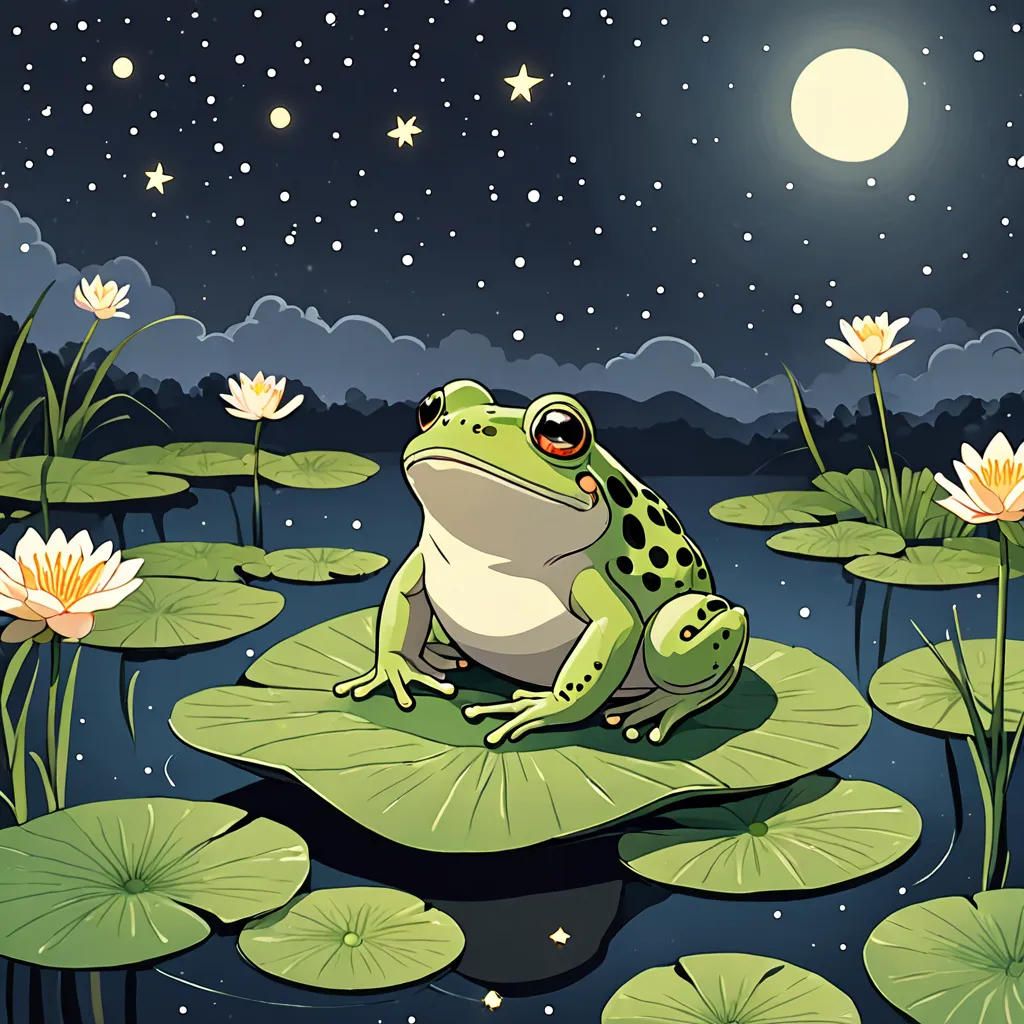 The Little Frog and the Star