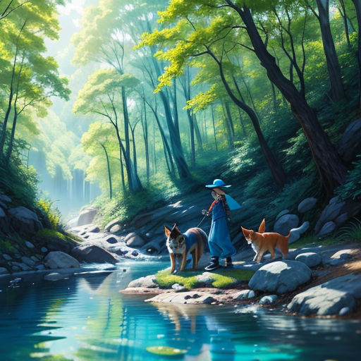 Bluey and the Creek Adventure