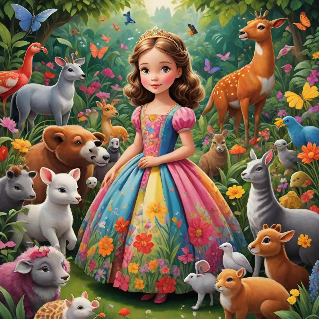 The Little Princess and the Enchanted Garden