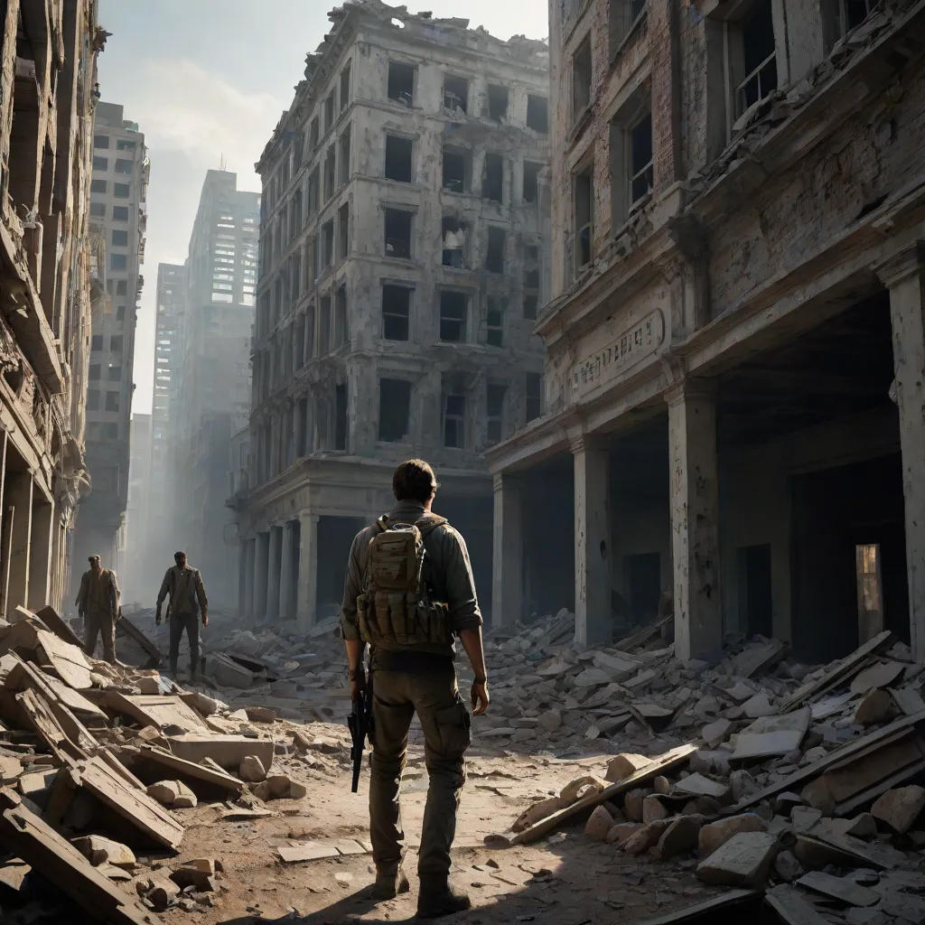 Lost in the Shadows of the Abandoned City