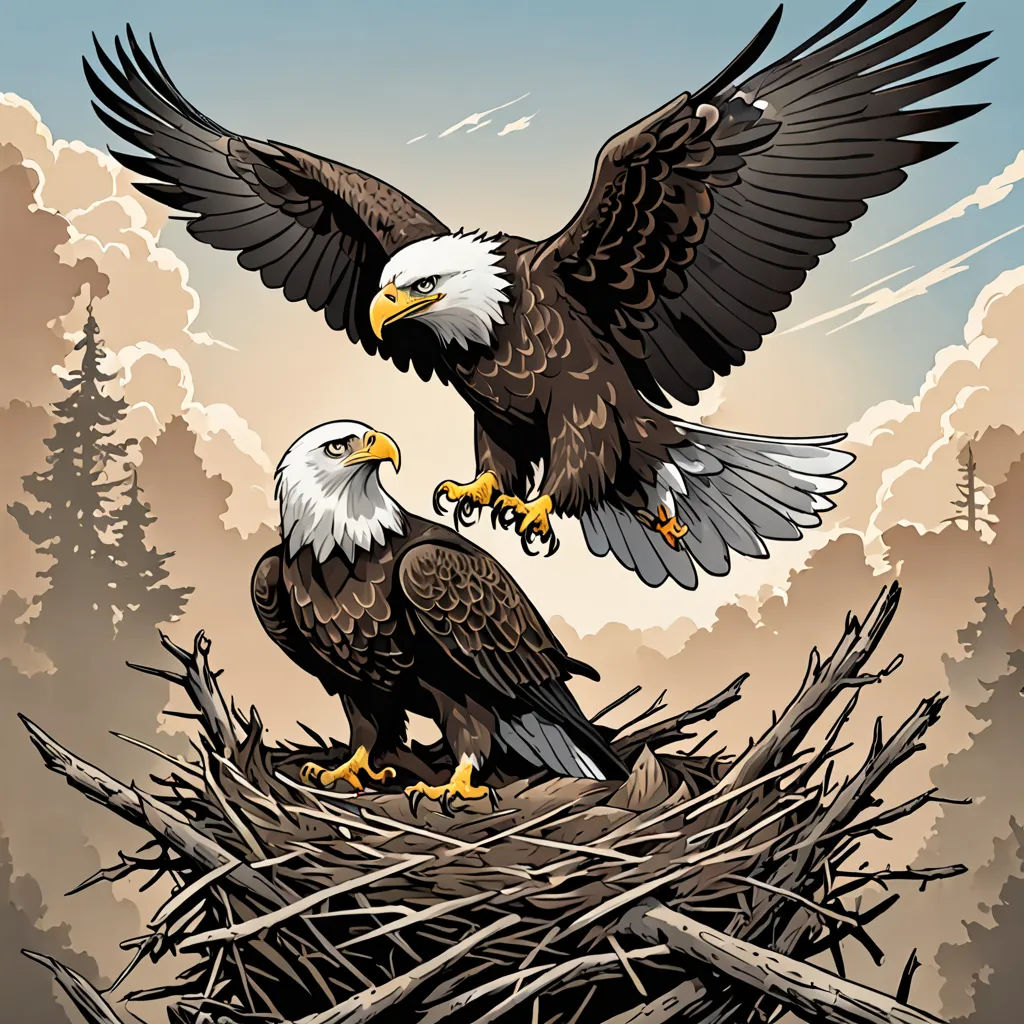The Eaglet S First Flight Story