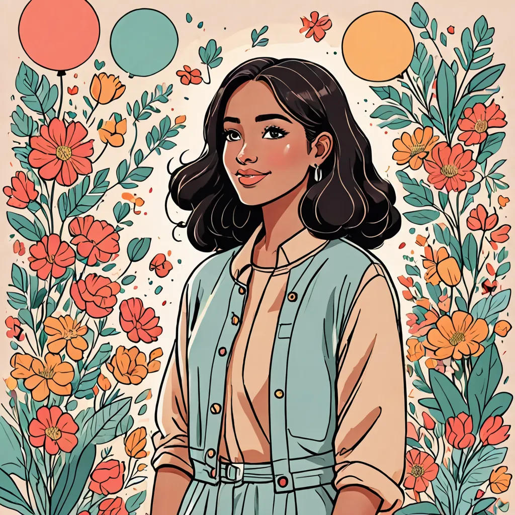 Ayesha's Colorful Greeting