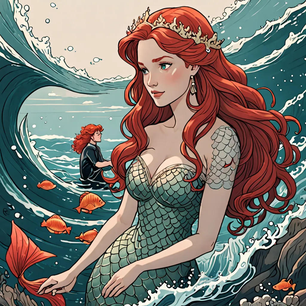 Forbidden Love Under the Sea