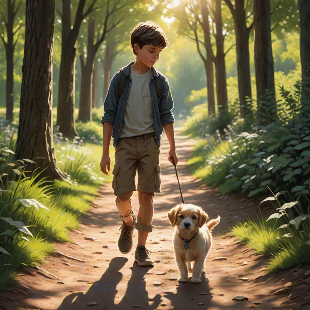 The Lost Pup's Journey