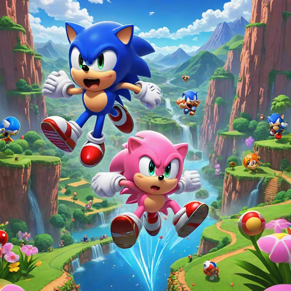 Kirby and Sonic: A Cosmic Friendship