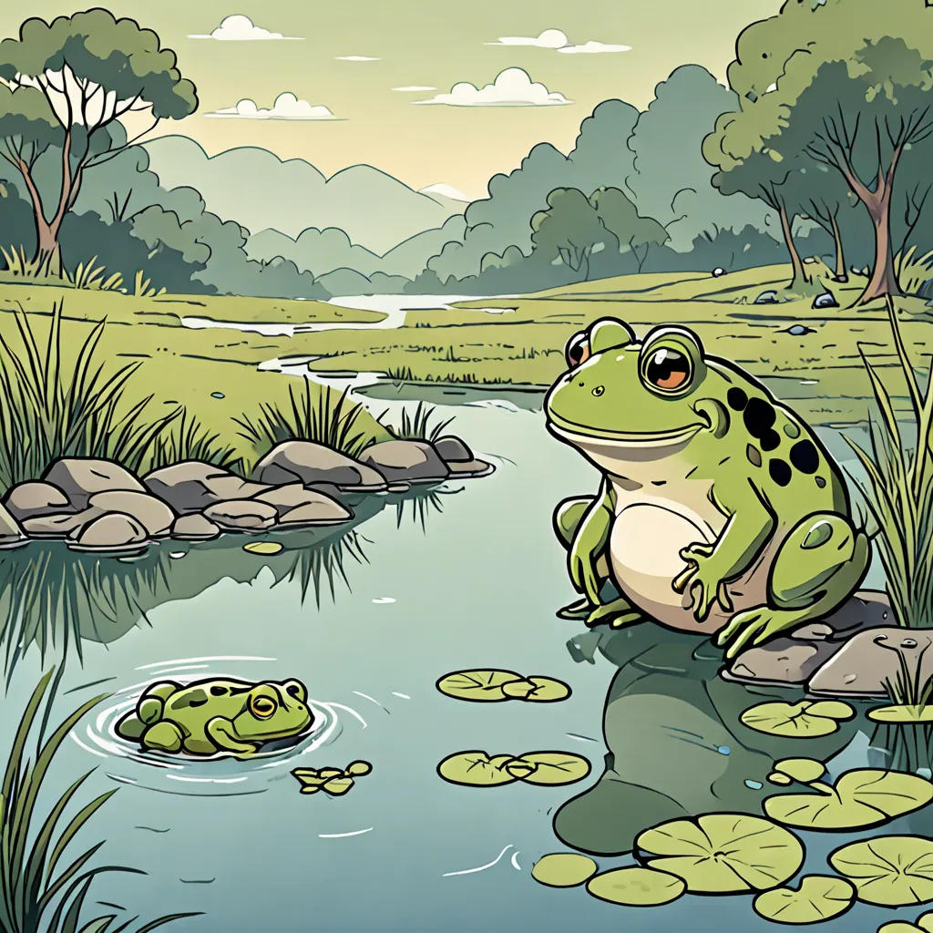 The Frog's Quest for Home