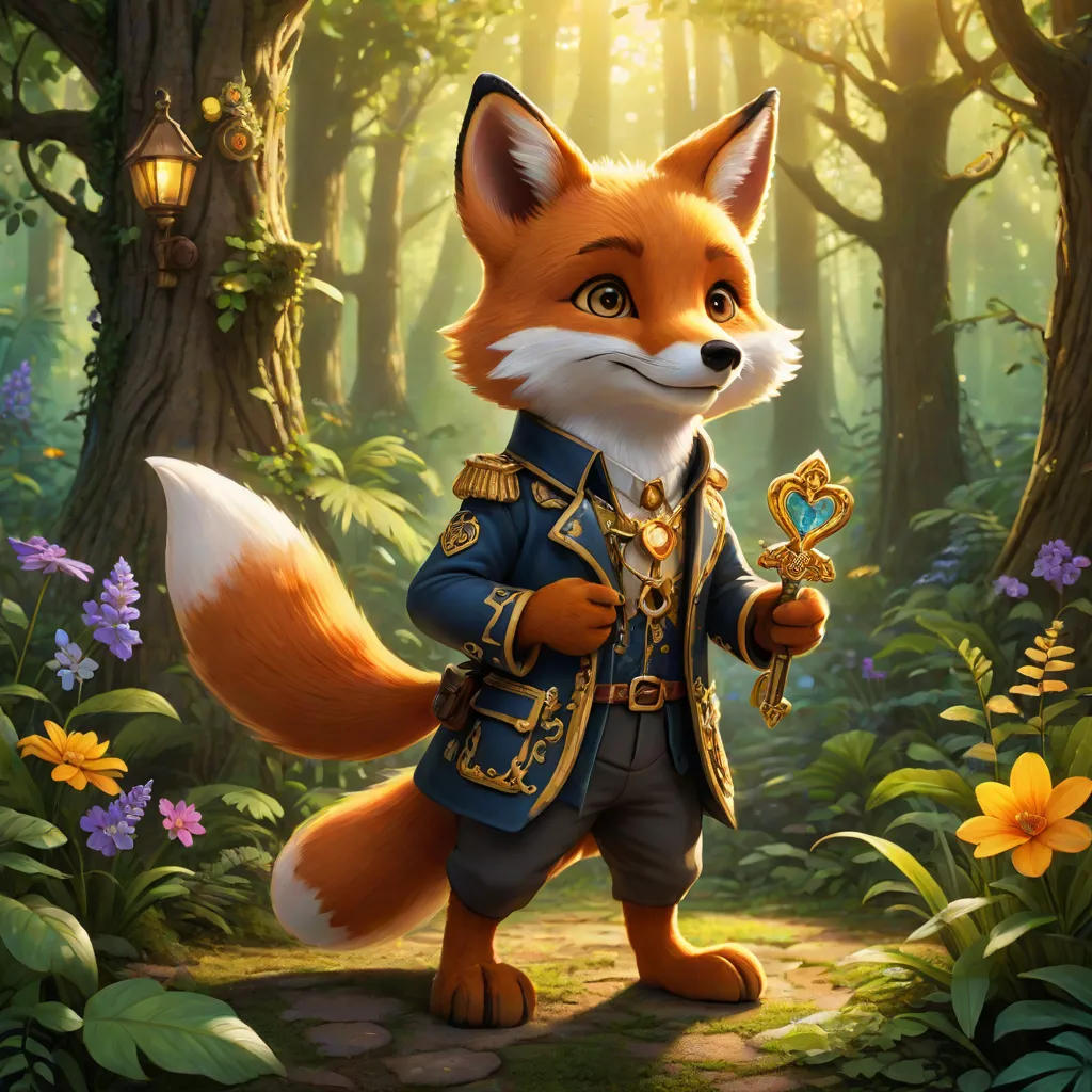 The Curious Little Fox