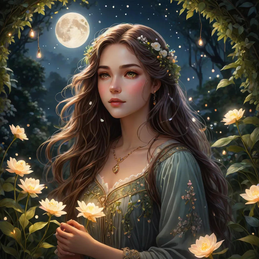 The Moonlit Garden