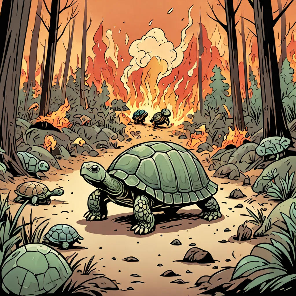 The Brave Little Turtle