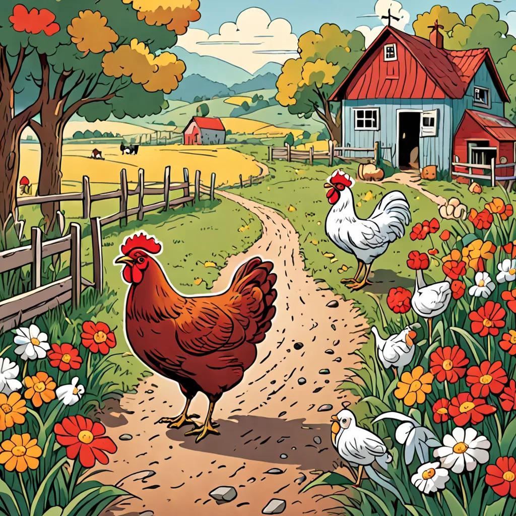 The Little Red Hen's Quest