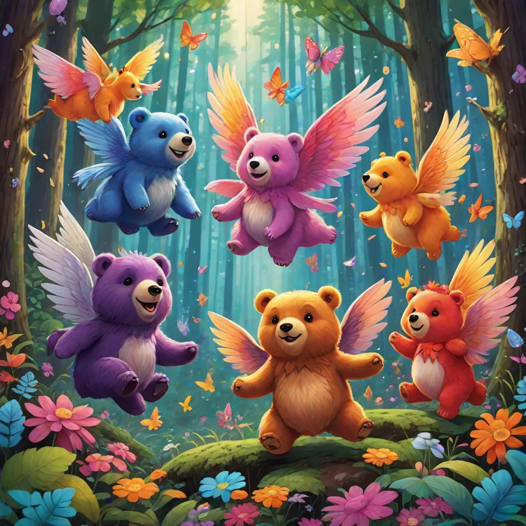 The Enchanted Family of Fuzzlebears