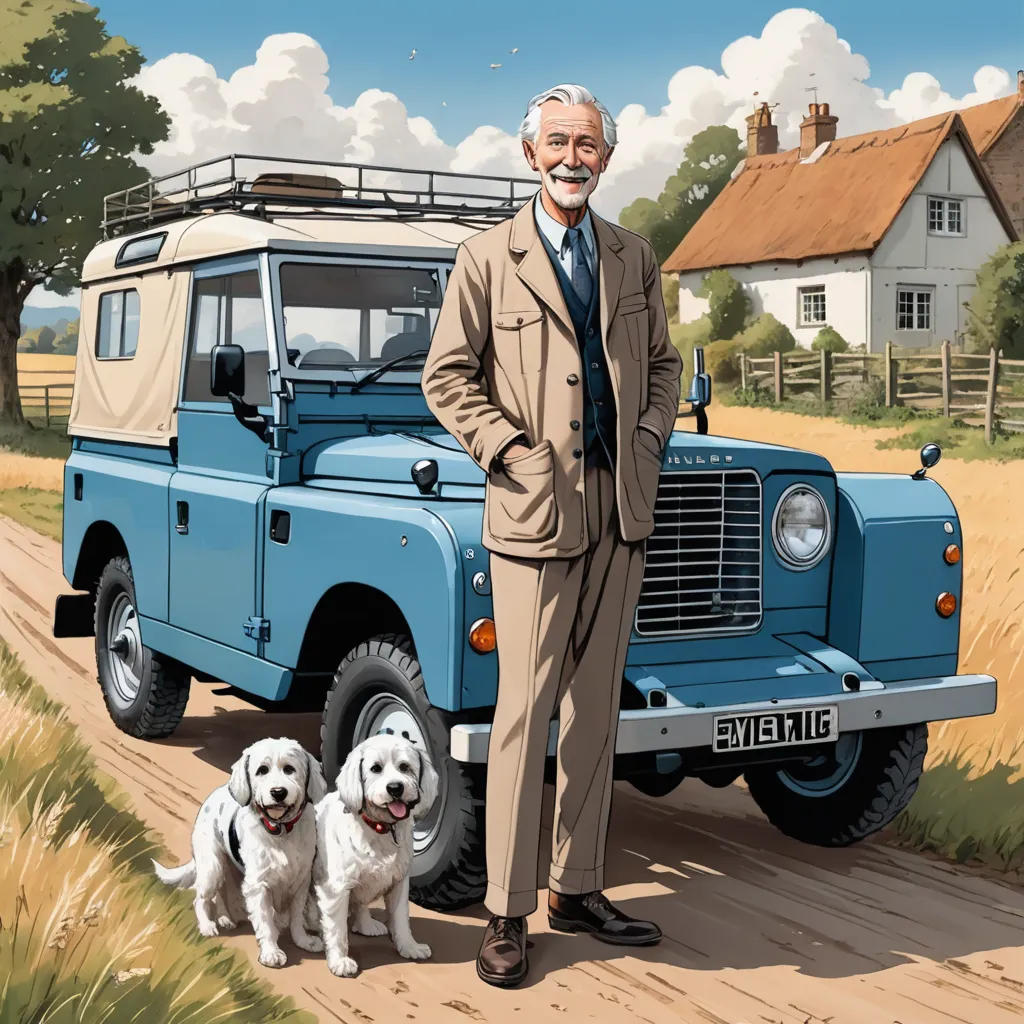 Grandad's Magic Land Rover