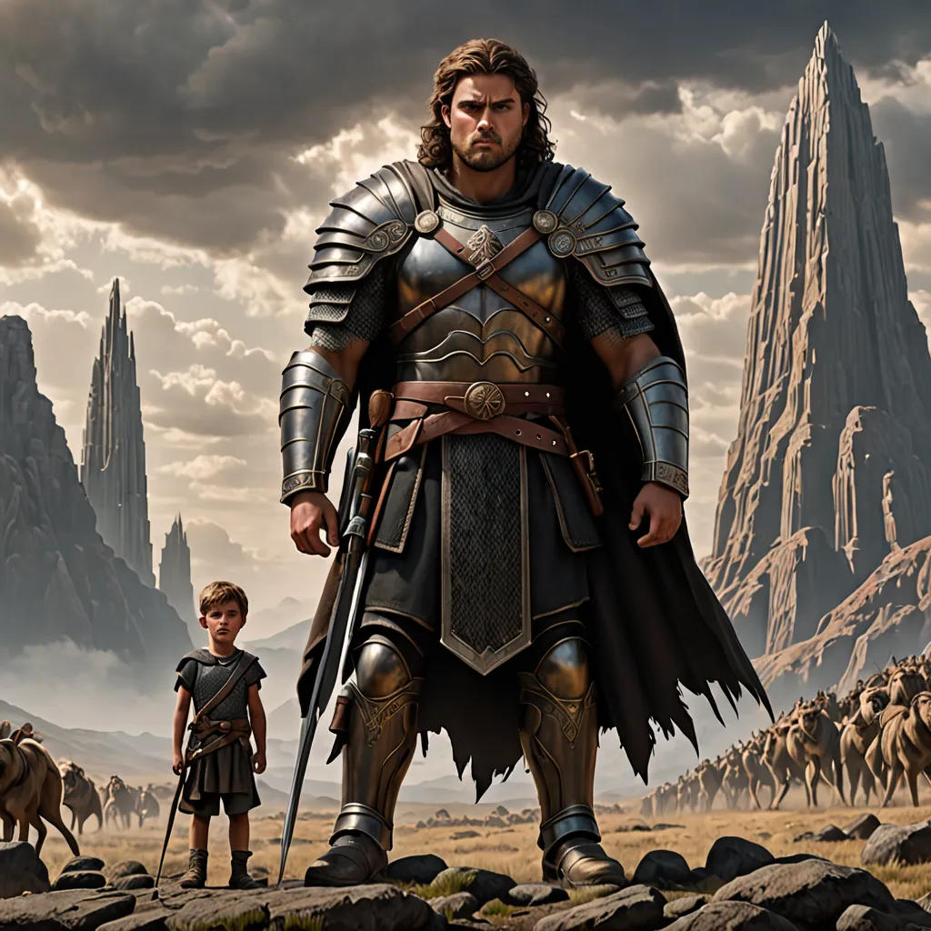 David and Goliath