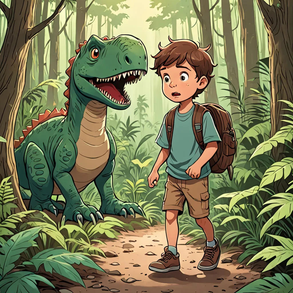 The Boy and the Lost Dinosaur