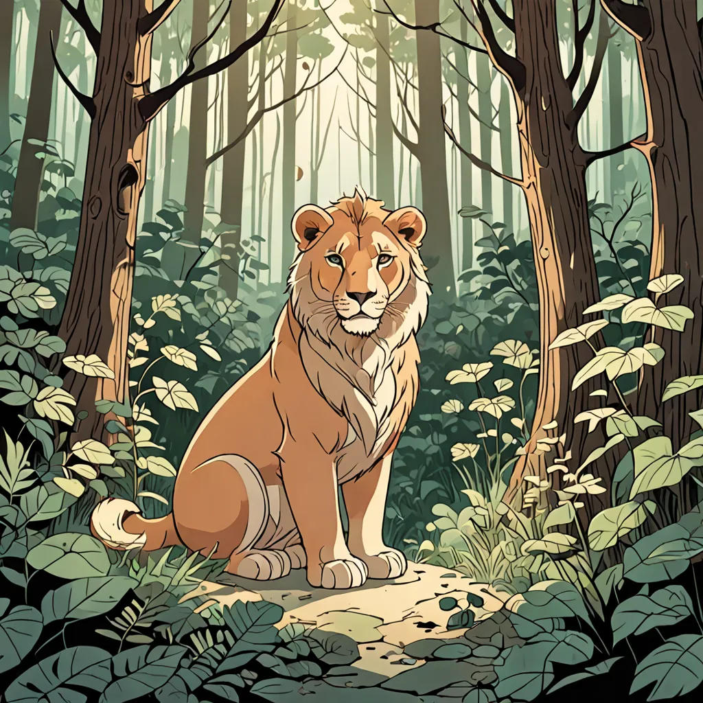 The Adventure of Leo and the Magical Forest
