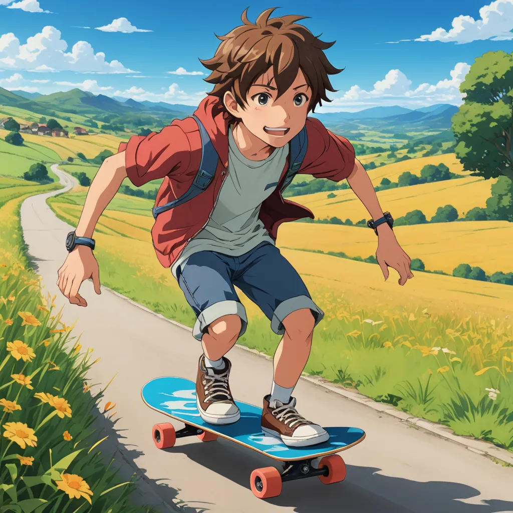 The Skateboarder's Journey