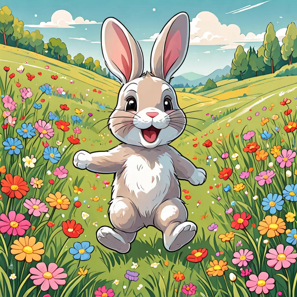 The Little Bunny Who Hopped Differently