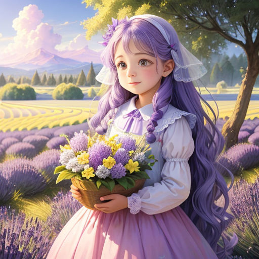 The Lavender Girl