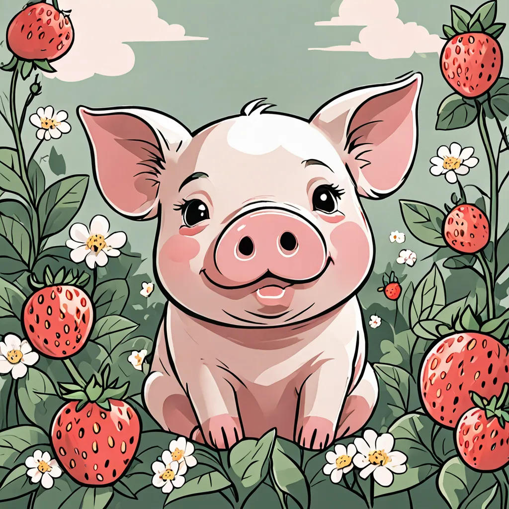 Darcy and the Strawberry Pig