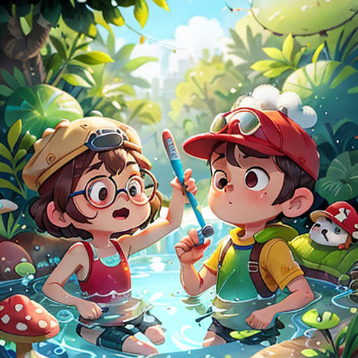 Bob the Pug and Mcfartyface's Swimming Adventure