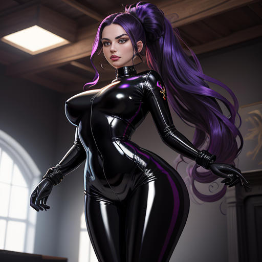 The Latex Monster Girl