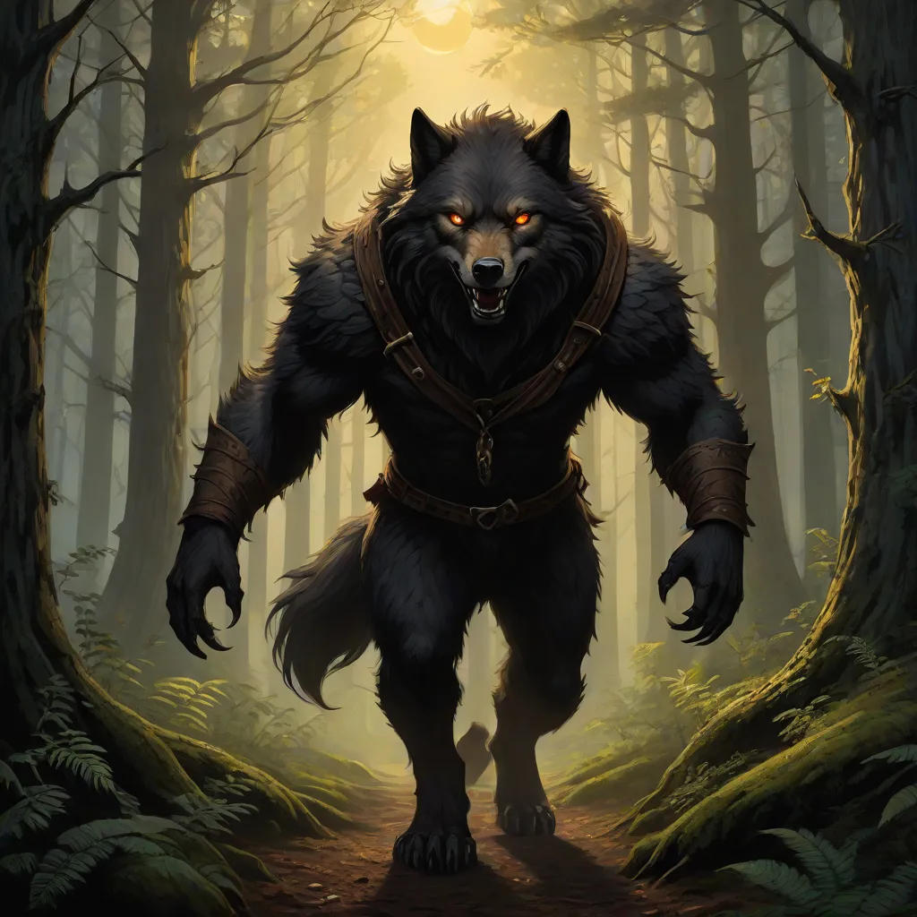 Brodie and the Friendly Werewolf