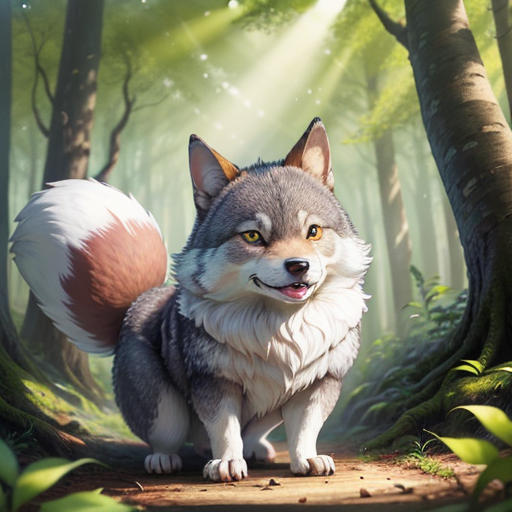 The Adventures of Chunk, the Curious Anthro Wolf