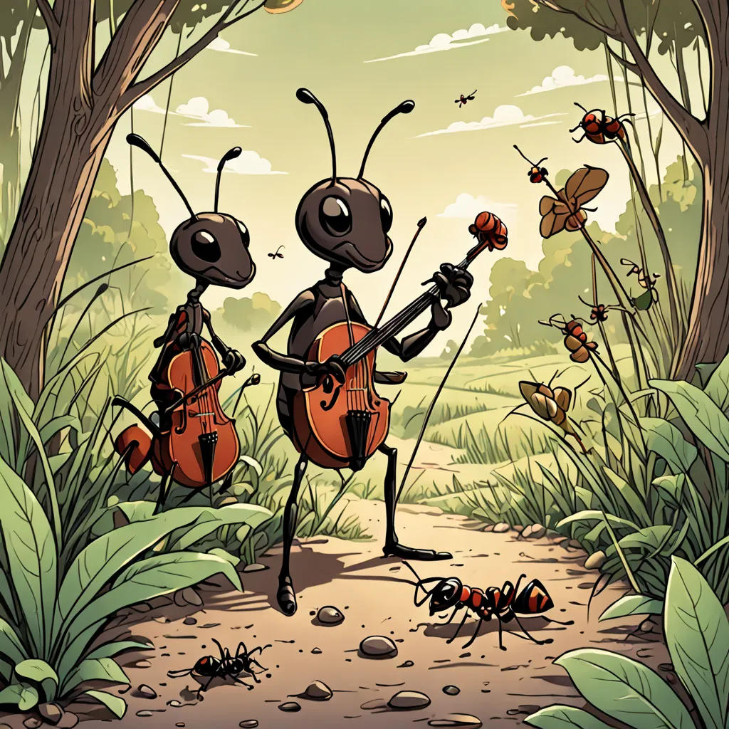 The Grasshopper's Fiddle