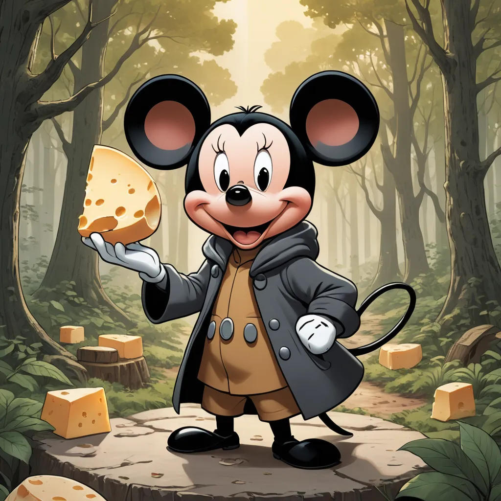 The Little Mouse and the Giant Cheese