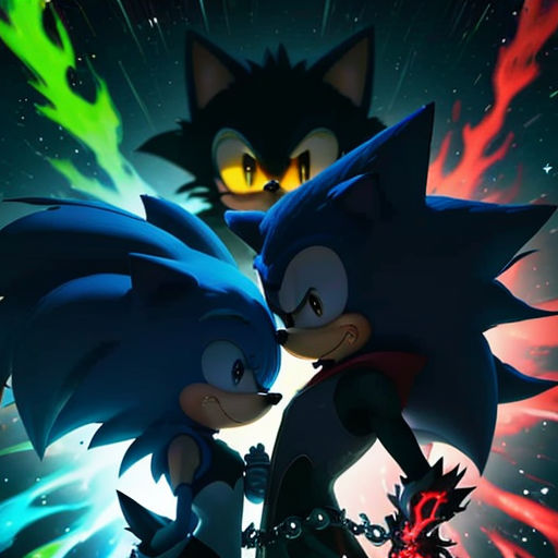 The Fusion of Sonic and Shadow