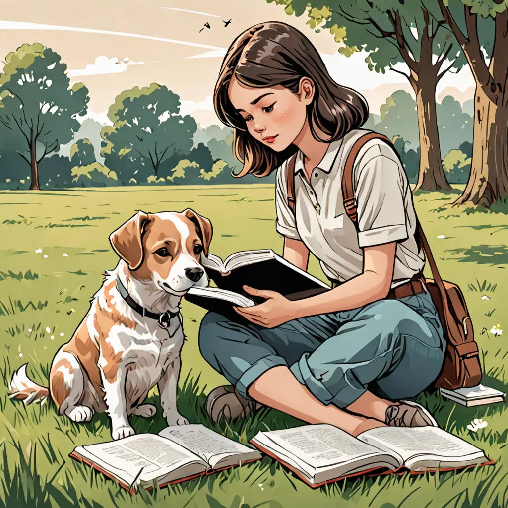 Lilly and Biscuit Learn to Read
