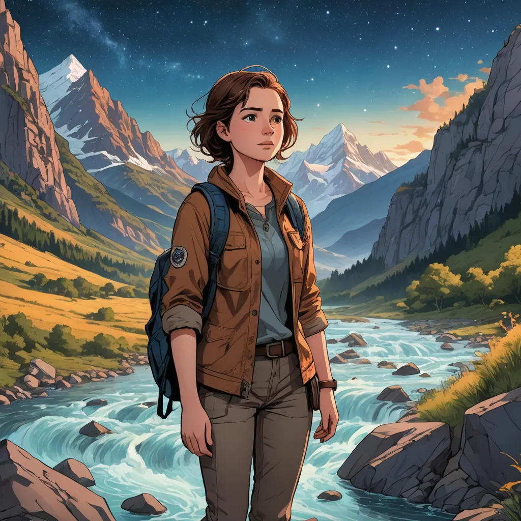 A Young Adventurer's Starry Navigation