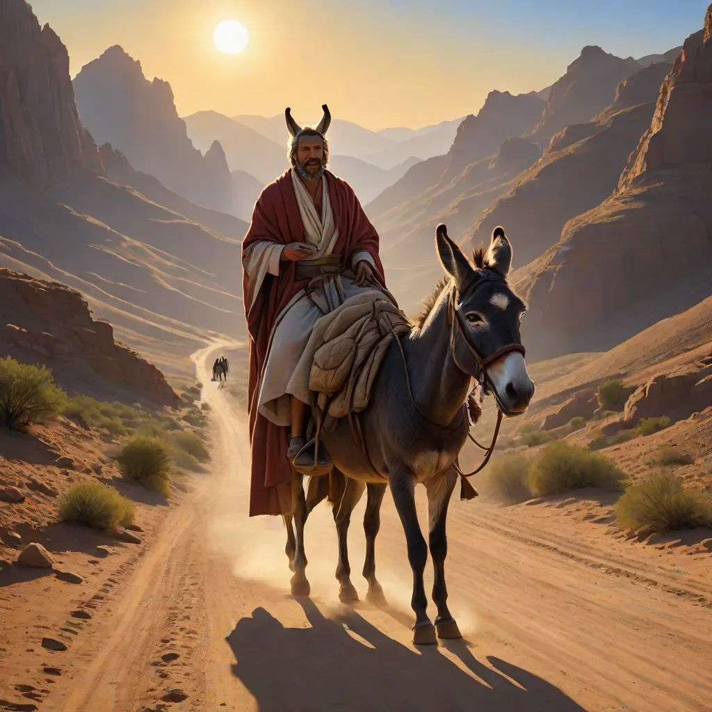Balaam and His Talking Donkey