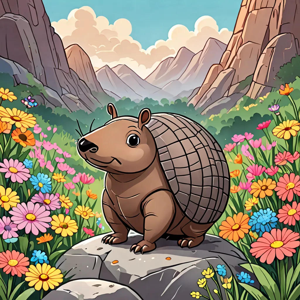 The Brave Little Armadillo