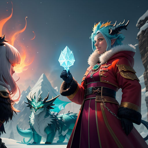 The Dragon Princess and the Ice Dragons